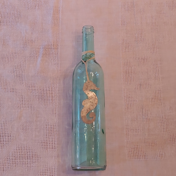 Seahorse Decorative Glass Bottle - Picture 11 of 11